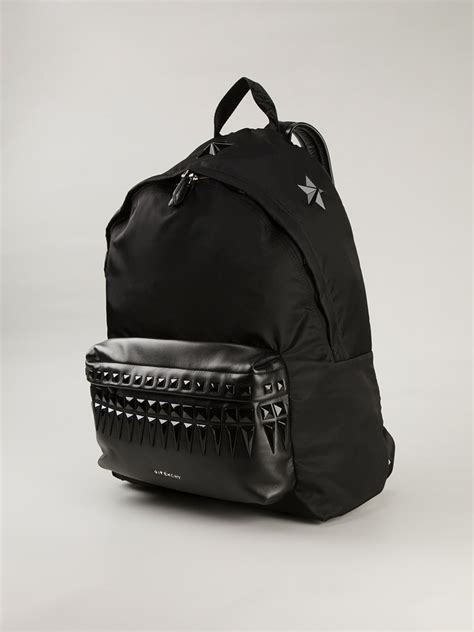 givenchy studded strap backpack|Men's Designer Backpacks .